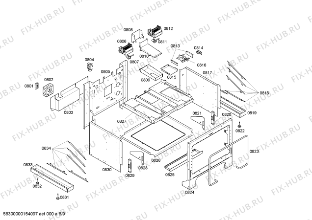 Схема №2 PG304BLP с изображением Инструкция по эксплуатации для плиты (духовки) Bosch 00591983
