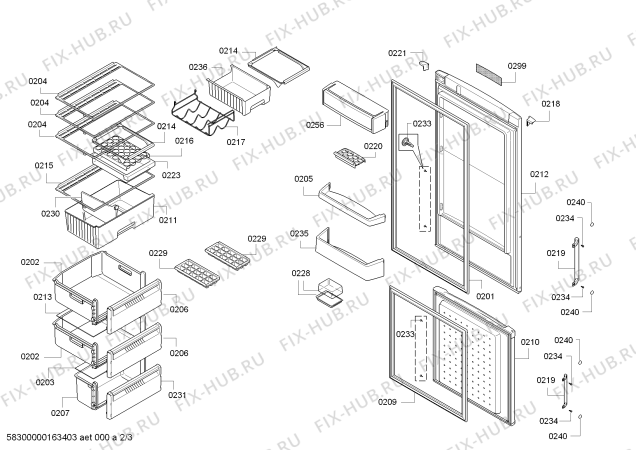 Схема №1 KGS36Y25 с изображением Компрессор для холодильника Bosch 00144758
