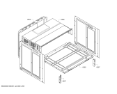 Схема №2 VVH21A3150 с изображением Ручка двери для плиты (духовки) Bosch 00708235