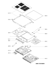 Схема №1 KIS 630 XLD B с изображением Поверхность для электропечи Whirlpool 481010809632