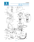 Схема №1 WF 300S с изображением Крышка для электропылесоса DELONGHI 5991116300