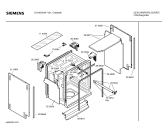 Схема №2 SE54530 с изображением Передняя панель для посудомоечной машины Siemens 00352674