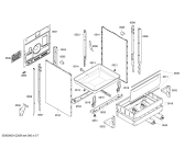 Схема №2 HLN444050S с изображением Ручка конфорки для духового шкафа Bosch 00604371