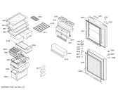 Схема №1 KK29E78TI с изображением Декоративная панель для холодильника Siemens 00448304