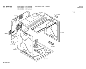Схема №3 HEN725B с изображением Панель управления для электропечи Bosch 00353406