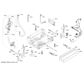 Схема №2 SN45L880SK с изображением Панель управления для посудомоечной машины Siemens 00746715