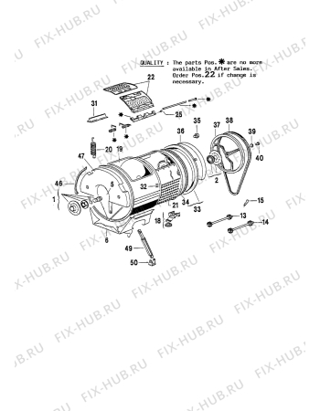 Взрыв-схема стиральной машины Electrolux WH5085 - Схема узла Section 3