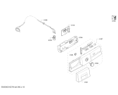 Схема №2 WT46W593 IQ 790 с изображением Панель управления для сушилки Siemens 00708133