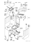 Схема №2 WAT 95650/1 с изображением Обшивка для стиралки Whirlpool 481245212242