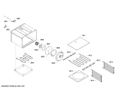 Схема №3 PRD304EG Thermador с изображением Держатель для плиты (духовки) Bosch 00440322