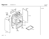 Схема №2 CSA300N с изображением Инструкция по установке/монтажу для плиты (духовки) Bosch 00517637