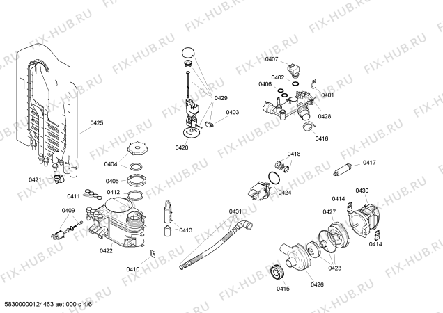 Схема №2 CG347J5 с изображением Передняя панель для посудомойки Bosch 00641755