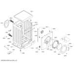 Схема №2 WM14E3X2 с изображением Панель управления для стиралки Siemens 11007186