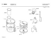 Схема №1 MCM2510 с изображением Крышка для кухонного комбайна Siemens 00057595