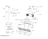 Схема №1 3BC8590 с изображением Кронштейн для вытяжки Bosch 00685131