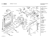 Схема №2 SMI6502 с изображением Панель для посудомоечной машины Bosch 00287488