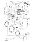 Схема №1 AWM 4050 с изображением Декоративная панель для стиралки Whirlpool 481245213606