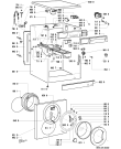 Схема №1 AWM 224 с изображением Переключатель для стиральной машины Whirlpool 481941258535