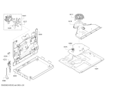 Схема №4 HBB23C360R Bosch с изображением Фронтальное стекло для плиты (духовки) Bosch 00688300