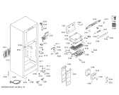 Схема №1 KDN49X64NE с изображением Рама модуля для холодильника Siemens 00702941