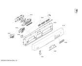 Схема №1 SGS45M28EU с изображением Крышка для посудомойки Bosch 00473661