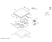 Схема №1 M13R20N0 с изображением Стеклокерамика для духового шкафа Bosch 00681089