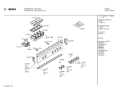 Схема №2 HEN202A с изображением Панель управления для плиты (духовки) Bosch 00288440