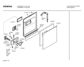 Схема №4 SL29290EU с изображением Передняя панель для посудомоечной машины Siemens 00299003