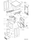 Схема №1 TRKK 6639 с изображением Декоративная панель для сушилки Whirlpool 481245216913