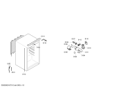 Схема №1 KFL16441FF с изображением Дверь для холодильной камеры Bosch 00235177