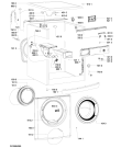 Схема №2 PFLC 51009P с изображением Декоративная панель для стиралки Whirlpool 481010668675