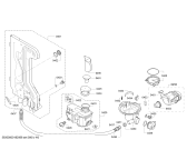 Схема №4 KDW64007 с изображением Силовой модуль запрограммированный для посудомоечной машины Bosch 12005278