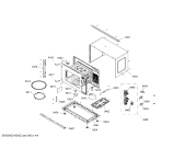 Схема №1 HMT75M655K с изображением Панель для микроволновой печи Bosch 12012524