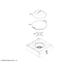 Схема №3 P24GED с изображением Панель для плиты (духовки) Bosch 00439587