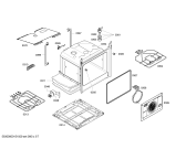 Схема №3 HCE778350U с изображением Стеклокерамика для духового шкафа Bosch 00686186