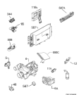 Схема №2 F66712W0P с изображением Микромодуль для посудомойки Aeg 973911414350018