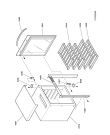 Схема №1 KRIW 1233 с изображением Рукоятка для холодильника Whirlpool 482000009448