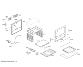 Схема №1 FG122P48SC с изображением Декоративная рамка для плиты (духовки) Bosch 00613203