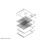 Схема №5 HBA73A550F с изображением Панель управления для плиты (духовки) Bosch 00674617