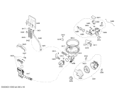 Схема №3 SHX36L16UC DLX Series с изображением Панель управления для посудомоечной машины Bosch 00448278