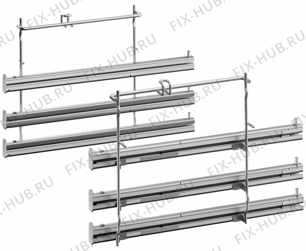 Большое фото - Направляющие с полн. выдвиж., 3 ур. для электропечи Bosch 00577539 в гипермаркете Fix-Hub