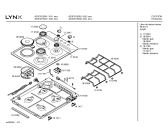 Схема №1 4EIX331N с изображением Столешница для духового шкафа Bosch 00218732