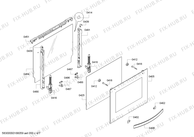 Схема №3 PHCB856251 с изображением Стеклокерамика для плиты (духовки) Bosch 00712095