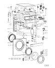 Схема №1 AWV 627 с изображением Декоративная панель для стиралки Whirlpool 481245370203