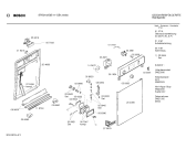 Схема №1 SPS2102GB с изображением Передняя панель для электропосудомоечной машины Bosch 00281924