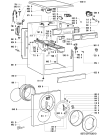 Схема №2 AWM 291/3 с изображением Обшивка для стиральной машины Whirlpool 481245319319