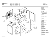 Схема №3 E1631B0 MEGA 1630 с изображением Панель управления для плиты (духовки) Bosch 00355868