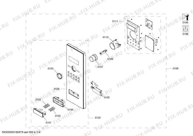 Схема №2 3CG5172A0 с изображением Терморегулятор для свч печи Bosch 00632646