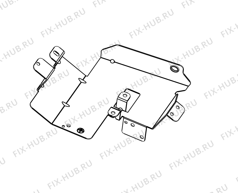 Большое фото - Холдер фильтра  для кофеварки (кофемашины) DELONGHI 6932102800 в гипермаркете Fix-Hub