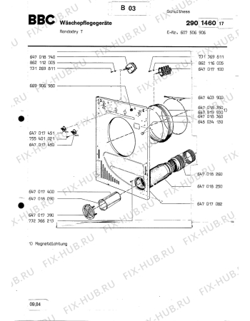 Схема №1 RONDODRY T SCHULTHES с изображением Всякое Aeg 8996470171001